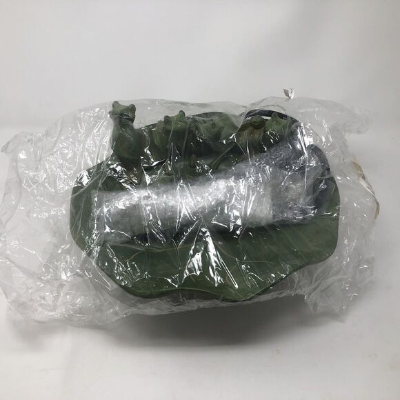 Ceramic Frog Waterfall Pretty Lawn Decor - Picture 2 of 10